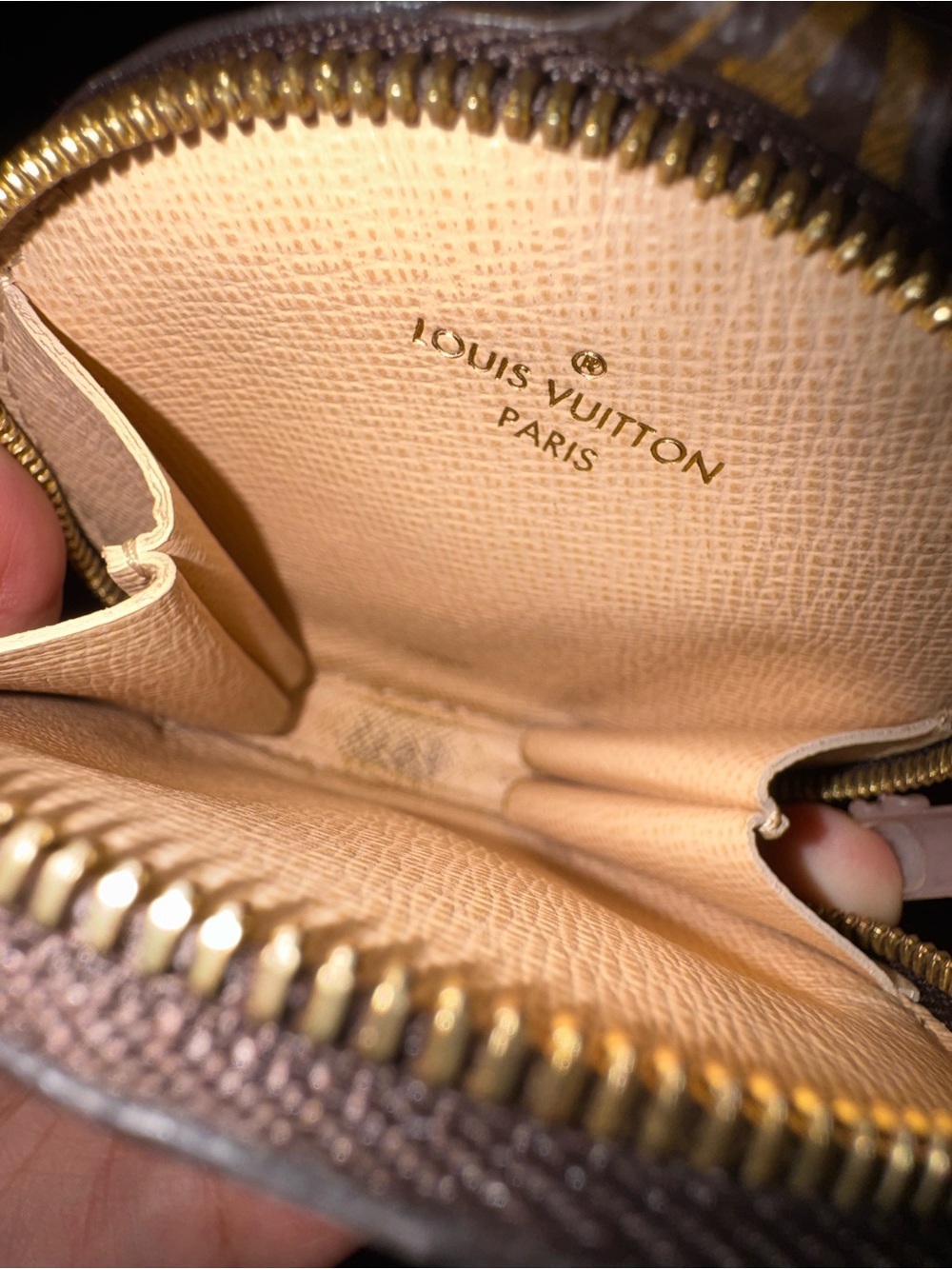 Louis Vuitton Monogram Canvas Multi-Pochette with Olive Green Strap - Picture 2 of 9